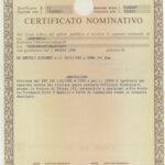 Repubbl. Ital. – BTP Poliennali 10,50% – di Scad. 1° Maggio 1990 Cert. Nomin.-1
