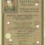 Repubbl. Ital. – BTP Poliennali 9,50% – di Scad. 1° Agosto 1990 al Port.-1