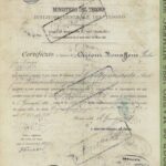 Regno d’Italia – Ministero del Tesoro – Dir. Gen. del Tesoro-1