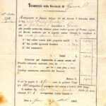 Tesoreria della Provincia di Genova – Dichiaraz. Prestito Imposto-1