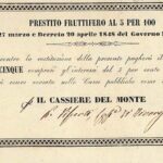 Prestito Fruttifero al 5 per 100 – Governo Provv. di Lombardia-1