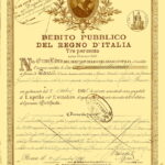 Deb. Pubbl. del Regno d’Italia – Tre per Cento – L. 10/07/1861-1