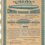 Colon – Comp. Transaerea Espanola-1