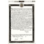 Konigreich Westphalen (Kingdom of Westphalia) – “Napoleon” 6% Bond-2