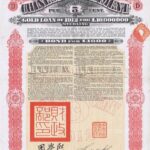 1912 – Chinese Government 5% £20 “Crisp Loan” Gold Bond-4