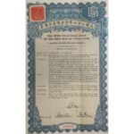 1938 The 27th Year Gold Loan of the Republic of China – $10 USA-2