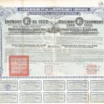 1922 Government of the Chinese Republic £20 Railway 8% Equipment-1