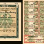 Anleihe des Deutfchen Reichs Schuldverfchreibung-Various Denominations-2