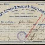 Clark’s Brilliant Worcester & Victory Gold Mining Company NL-1