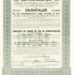 Companie Du Chemin de Fer de Semiretchensk (Est-Turkestan)-1