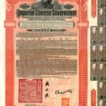 1911 Imperial Chinese Government Hukuang Railway Gold Bond 5%-1