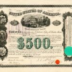 United States of America Santa Anna – Bond firmato da Antonio Lopez de Santa Anna-1