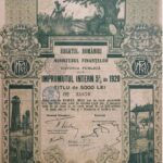 Kingdom of Roumania 20,000 Lei – Internal Loan 5% Ministry of Finance Public Debt 1920-3