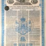 KINGDOM OF ROUMANIA 4% CONSOLIDATION LOAN GOLD DOLLAR 1922-3