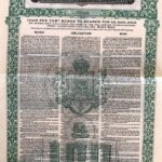 KINGDOM OF ROUMANIA EXTERNAL LOAN 4% GOLD DOLLAR £100 1922-1