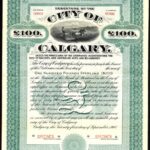 City of Calgary, 1908 4½% Debentures-1