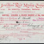 Jewellers Reef Mining Copany NL-1