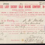 Menzies Lady Sherry Gold Mining Company NL-1