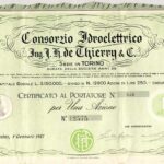 CONSORZIO IDROELETTRICO ING. J.H. DE THIERRY & C.-1