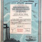 Kingdom of Roumania – 4.5% State Loan Ministry of Finance Public Debt of Romania The Endowment Loan to Countries 1934-1