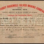 Sydney Rockwell Silver Mining Company Limited-1