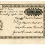 Biglietti di Credito verso le Regie Finanze – Lire 100-5