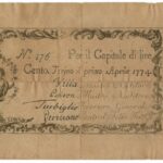 Biglietti di Credito verso le Regie Finanze – Lire 100-8