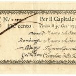 Biglietti di Credito verso le Regie Finanze – Lire 100-1