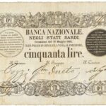 Banca Nazionale negli Stati Sardi – Lire 50-8