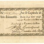 Biglietti di Credito verso le Regie Finanze – Lire 200-1