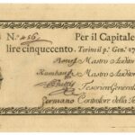 Biglietti di Credito verso le Regie Finanze – Lire 500-1