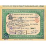Mines et chemins de fer de bacares-almeria et extensions comp. Des-1