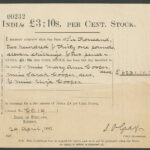 India: 1887 £3 10s % Stock-1
