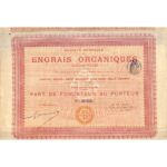 Engrais organiques soc. Gen. Des-2