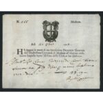 Fedi di Credito Ducato di Modena-1