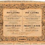 Privilegiata Pio Latina delle Strade Ferrate Roma-Frascati-1