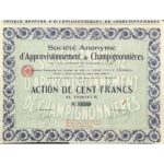 Approvisionnement de champignonnieres soc. Anon.-1