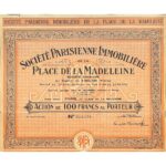 Parisienne immobiliere de la place de la madeleine soc.-1