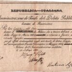 Amministrazione de’ Fondi del Debito Pubblico – Legge 21 marzo 1804-1