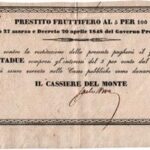 Governo Provvisorio della Lombardia – Prestito Fruttifero al 5 per 100-1