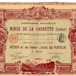 Mines de la Gardette (Isère) Compagnie Nouvelle des-1