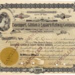 Davenport, Clinton & Eastern Railway Company-1