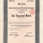 AG Elektricitätswerke (vorm. O. L. Kummer & Co.)-1