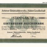 Arterner Electrizitätswerke AG zu Artern-2