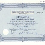 Beta Systems Computer AG-1