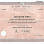 CasMaker Gaming & Entertainment AG-1