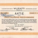 Cigarettenfabrik Muratti AG Berlin-1