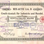 Credit-Anstalt für Industrie und Handel-1