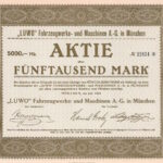 Luwo Fahrzeugwerke-und Maschinen AG in Munchen-1