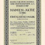 Bank für Bergwerks-und Hüttenwerte AG-1